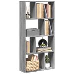 vidaXL Bibliothèque sonoma gris 60x20x120 cm bois d'ingénierie