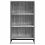 vidaXL Bibliothèque sonoma gris 60x35x107 5 cm bois d'ingénierie
