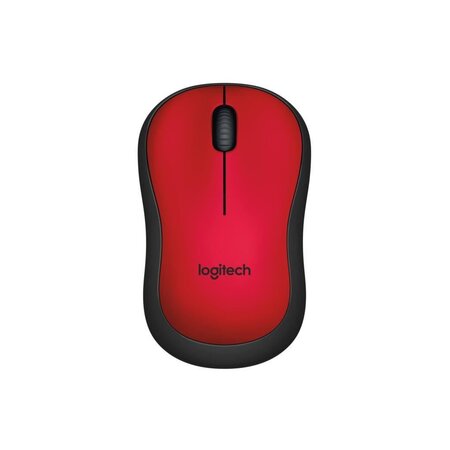 Logitech souris silencieuse m220 silent - sans fil - rouge - La Poste