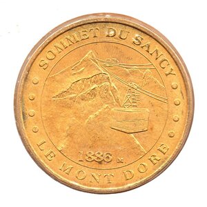 Mini médaille monnaie de paris 2009 - sommet du sancy