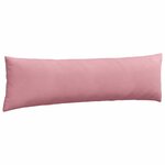 vidaXL Coussins de canapé 2 Pièces Rose 145 x 40 cm