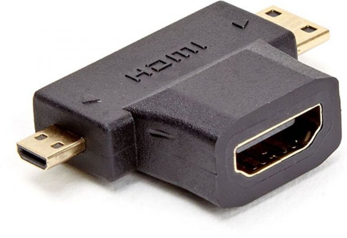 Adaptateur micro HDMI Femelle vers mini HDMI Mâle KONNI - La Poste