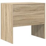 vidaXL Bureau chêne Sonoma 80x50x76 cm bois d'ingénierie