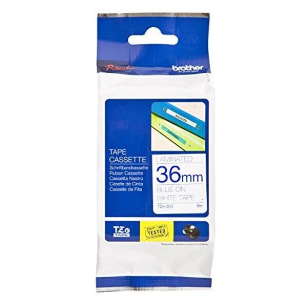 Tze-tape tze-263 cassette à ruban  largeur: 36 mm brother