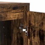 vidaXL Armoire pour machine à laver Chêne fumé 87 x 60 x 89 cm