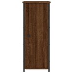 vidaXL Table de chevet chêne marron 32x42x80 cm bois d'ingénierie