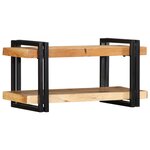 vidaXL Étagère murale 70x33x35 cm bois massif d'acacia