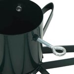 vidaXL Pied de Sapin de Noël 1.73 Vert 49 x 49 x 15 5 cm Acier