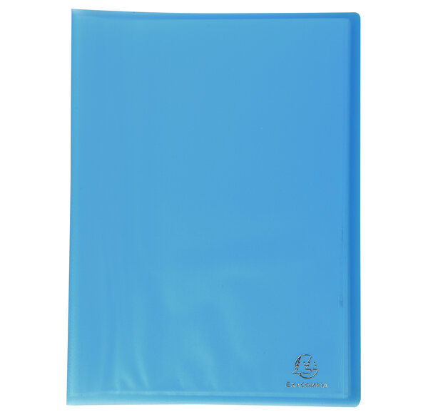 Protège-documents En Polypropylène Semi Rigide Chromaline 80 Vues - A4 - Turquoise - X 12 - Exacompta