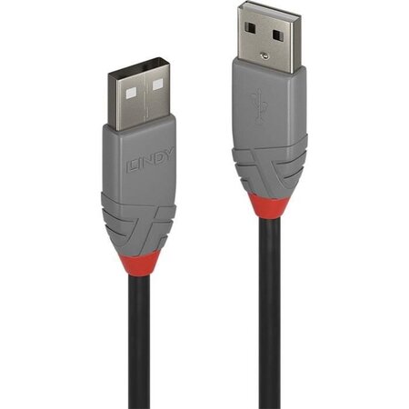 LINDY Câble USB 2.0 type A / A - Anthra Line - 3m