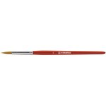 Etui de 18 crayons woody 3in1 +1 pinceau taille 8 + 1 taille-crayon  assortis dont 6 pastel stabilo