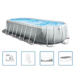 Intex Ensemble de piscine ovale 610x305x122 cm 26798GN