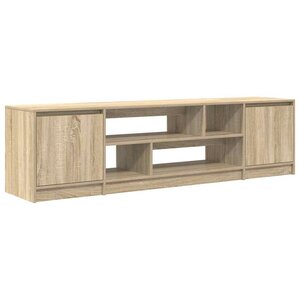 vidaXL Meuble TV chêne sonoma 188 5x41x50 cm bois d'ingénierie