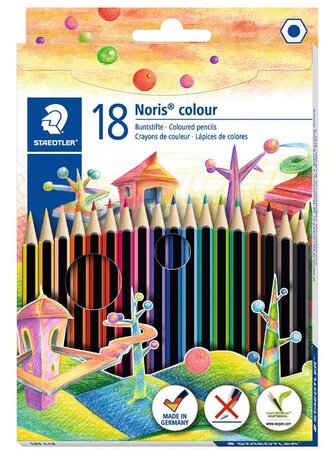étui de 18 crayons de couleur Noris Colour STAEDTLER
