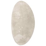 vidaXL Tapis de surface HUARTE Beige 100 x 200 cm Polyester