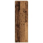 vidaXL Meubles TV muraux 5 Pièces vieux bois bois d'ingénierie