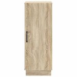 vidaXL Buffet Chêne Sonoma 33 x 34 5 x 87 cm Bois d'ingénierie