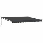 vidaXL Cadre d'auvent Anthracite 400 × 300 cm