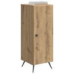 vidaXL Buffet Chêne artisanal 33 x 34 5 x 90 cm Bois d'ingénierie