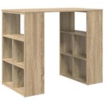 vidaXL Bureau Chêne Sonoma 90 x 50 x 75 cm Bois d'ingénierie