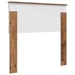 vidaXL Tête de lit Bois Ancien 90 cm Bois d'ingénierie