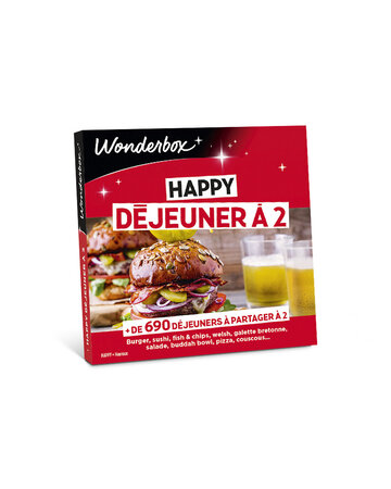 Coffret cadeau - WONDERBOX - Happy déjeuner à 2
