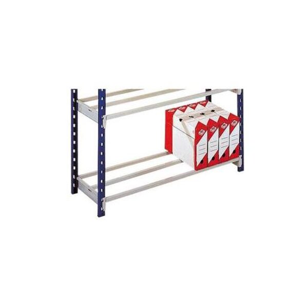 Lot de 2 tablettes à claire-voie en acier pour rayonnage tubulaire Rang'Eco de prof... PAPERFLOW