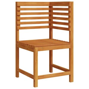 vidaXL Chaise de jardin Marron 50 x 50 x 91cm Bois d'acacia massif