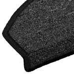 vidaXL Tapis d'escalier auto-adhésifs 15 pièces 80 x 24 5 x 3 5 cm