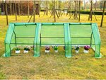 SERRE CHASSIS PETUNIA - 2.43M² - 2.7 X 0.9 X 0.9 M