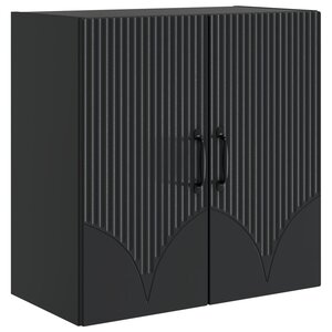 vidaXL Armoire Murale Noir 59 x 31 x 60 cm Bois d'ingénierie