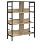 vidaXL Étagère Chêne Sonoma 82 x 32 x 112 cm Bois d'ingénierie