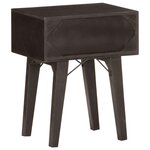vidaXL Table de chevet 40 x 30 x 50 cm Bois de récupération massif