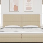 Lampe de tête LED vidaXL Vert Gris 100 cm Tissu velours côtelé