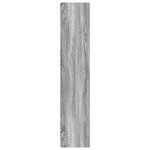 vidaXL Bibliothèque sonoma gris 57x28 5x141 cm bois d'ingénierie