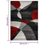 Vidaxl tapis de salon 160x230 cm multicolore