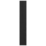 vidaXL Bibliothèque Chêne noir 67 x 25 x 161.5 cm Bois d'ingénierie