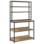 vidaXL Étagère de cuisine Chêne artisanal 100 x 40 x 168 cm