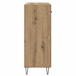 vidaXL Buffet Chêne artisanal 69 5 x 34 x 90 cm Bois d'ingénierie