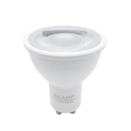 Ampoule led gu10 dimmable 8w 220v smd2835 par16 60° - blanc chaud 2300k - 3500k - silamp