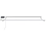 vidaXL Store rétractable manuel avec LEDs 3 x 2 5 m