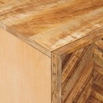 vidaXL Armoires de rangement avec tiroir Marron 105 x 33 5 x 46 cm