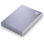 SEAGATE - SSD Externe - One Touch - 500Go - NVMe - USB-C - Bleu (STKG500402)