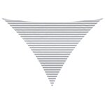 vidaXL Voile d'ombre Gris clair et blanc 5 x 5 x 6 m