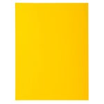Paquet De 50 Chemises 1 Rabat Rock''s 210 - 24x32cm - Jaune Citron - X 5 - Exacompta