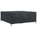 vidaXL Housse pour meubles Uni Noir 200 x 190 x 85 cm 420D