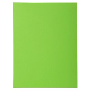 Paquet De 50 Chemises 1 Rabat Rock''s 210 - 24x32cm - Vert - X 5 - Exacompta