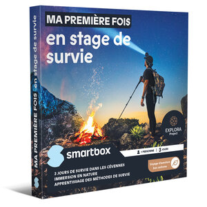 SMARTBOX - Coffret Cadeau Explora Project - Ma première fois en stage de survie -  Séjour