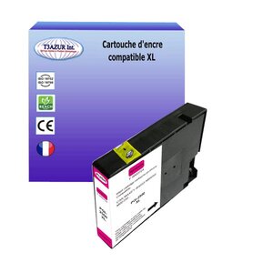Cartouche compatible avec Canon PGI2500XL (9266B001) remplace Canon PGI-2500 XL Magenta - T3AZUR
