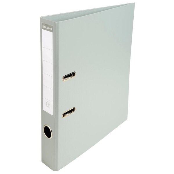 Classeur À Levier Pvc A4 Dos De 50mm. - Gris - Exacompta